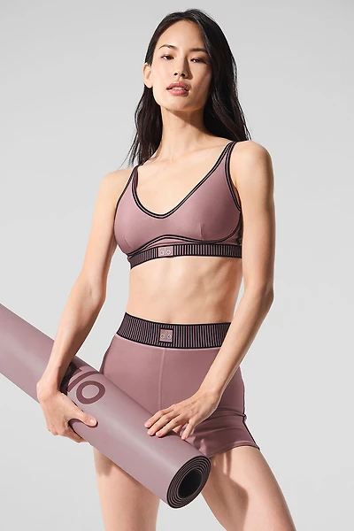 Airlift Line Up Bra - Smoky Quartz
