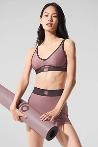 Airlift Line Up Bra - Smoky Quartz