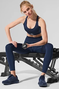 Airlift Suit Up Bra - Navy/Navy