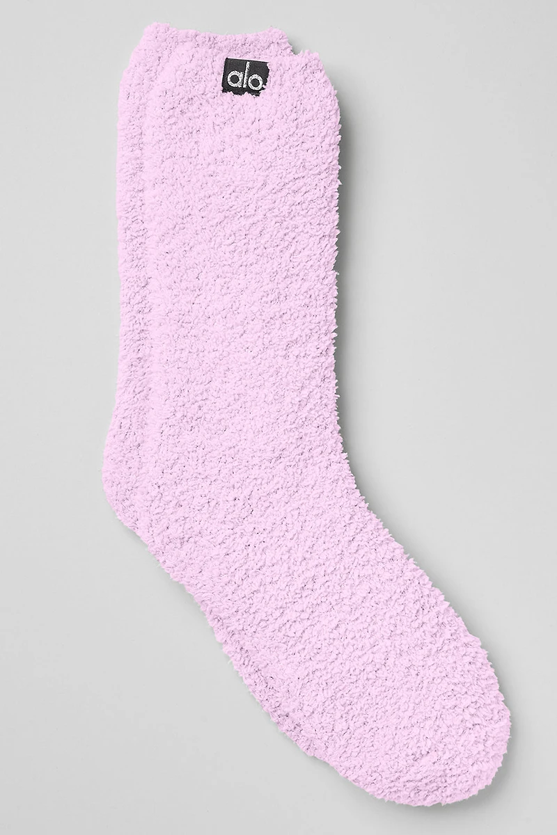 Women's Plush Lush Sock - Sugarplum Pink