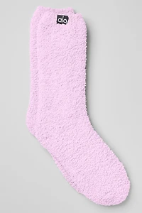 Women's Plush Lush Sock - Sugarplum Pink