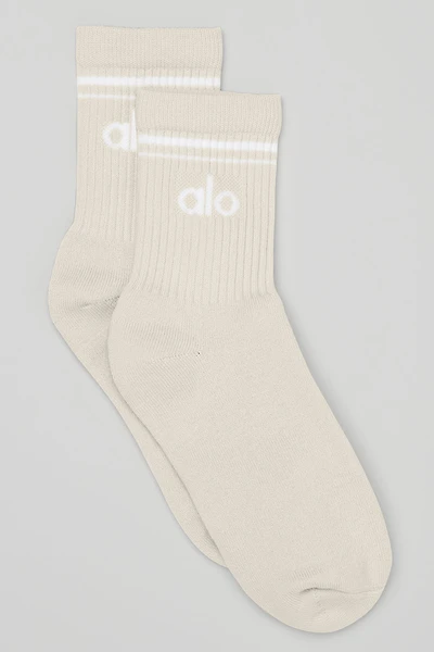 Unisex Half-Crew Throwback Sock