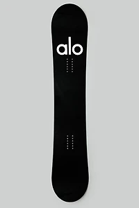ALO Glacier Snowboard - Black/White