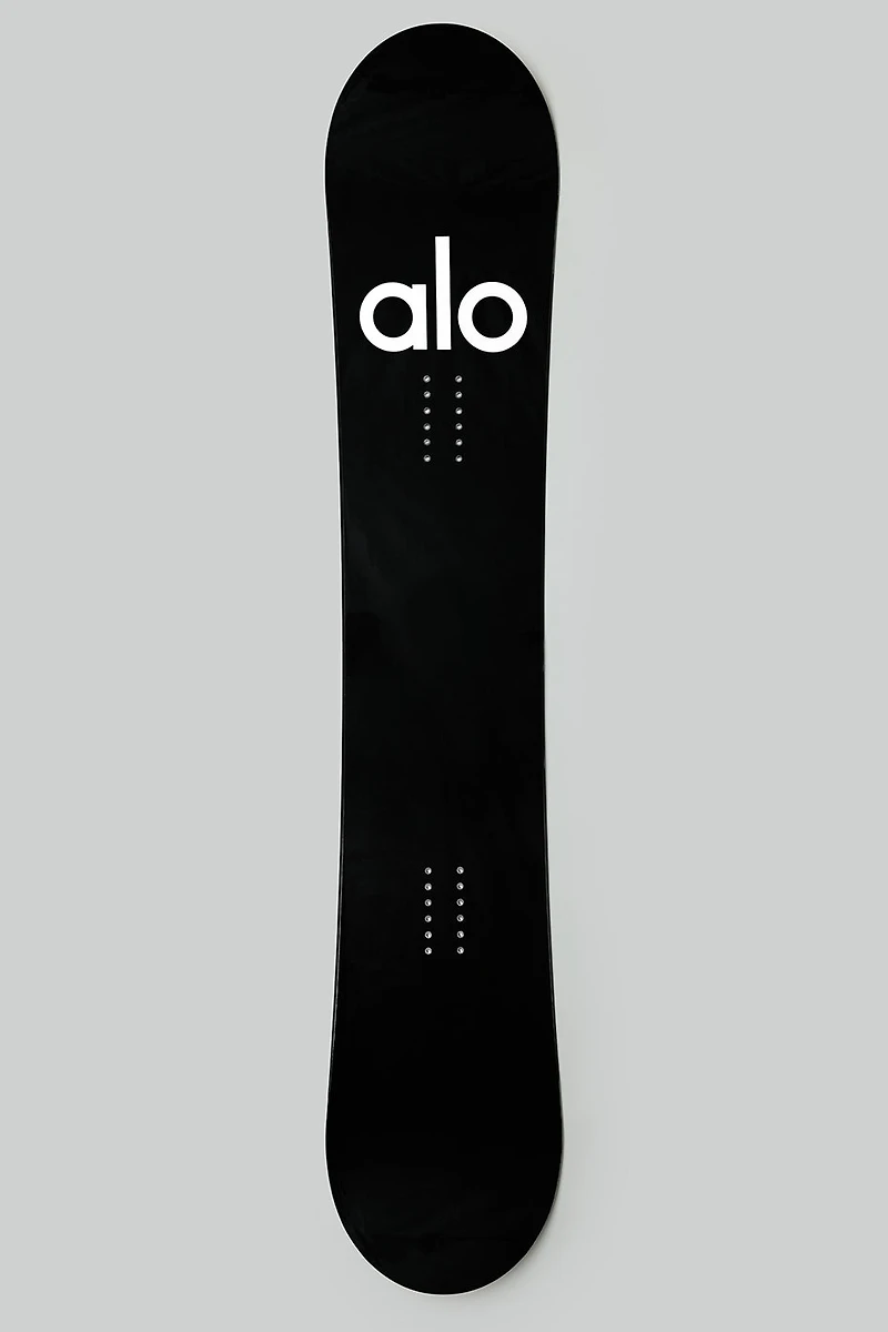 ALO Glacier Snowboard - Black/Black