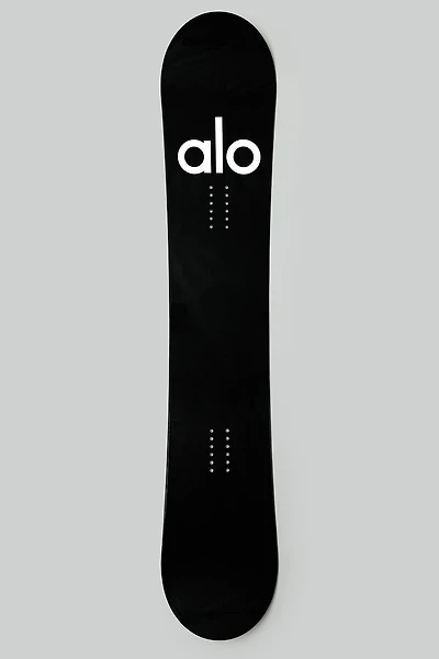 ALO Glacier Snowboard - Black/Black
