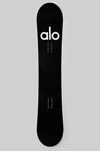 ALO Glacier Snowboard - Black/Black