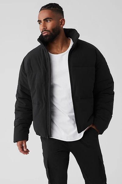 Stretch Woven Street Puffer