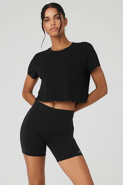 Cropped All Day Short Sleeve
