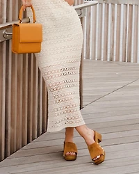 Maja Cognac Suede