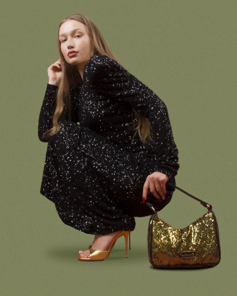 Gionna Gold Sequins