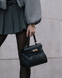 Vance Black Leather