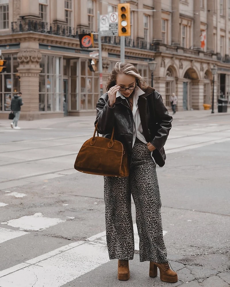 Ursuline Brown Suede