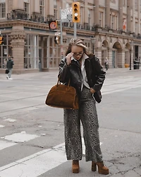 Ursuline Brown Suede