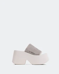 Ambrosio White Strass