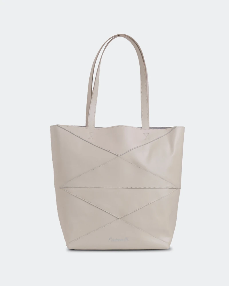 Dialoque White Leather