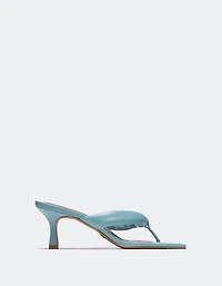 Gardenia Blue Leather