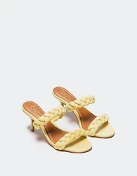 Nigella Yellow Leather