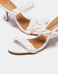 Nigella White Leather