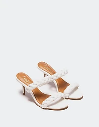 Nigella White Leather