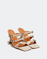 Stalida Off White Leather