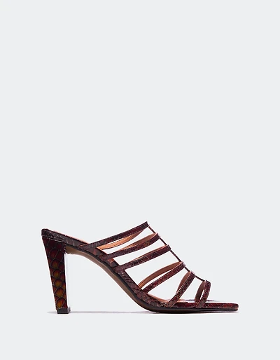 Souad Red Vintage Snake