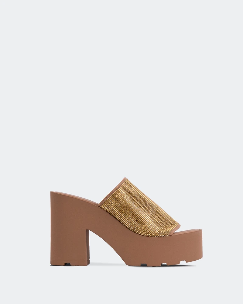 Hutton Nude Strass