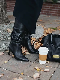 Davila Black Leather