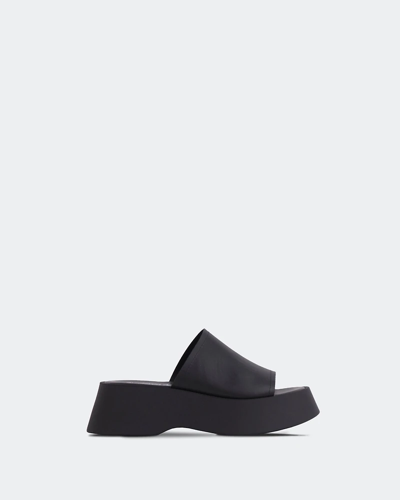 Mulder Black Leather