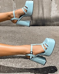 Lauranne Blue Patent