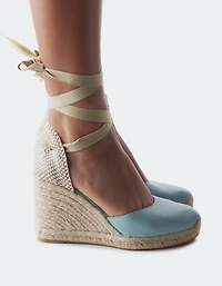 Elvira Blue Leather
