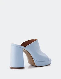 Avenida Light Blue Leather