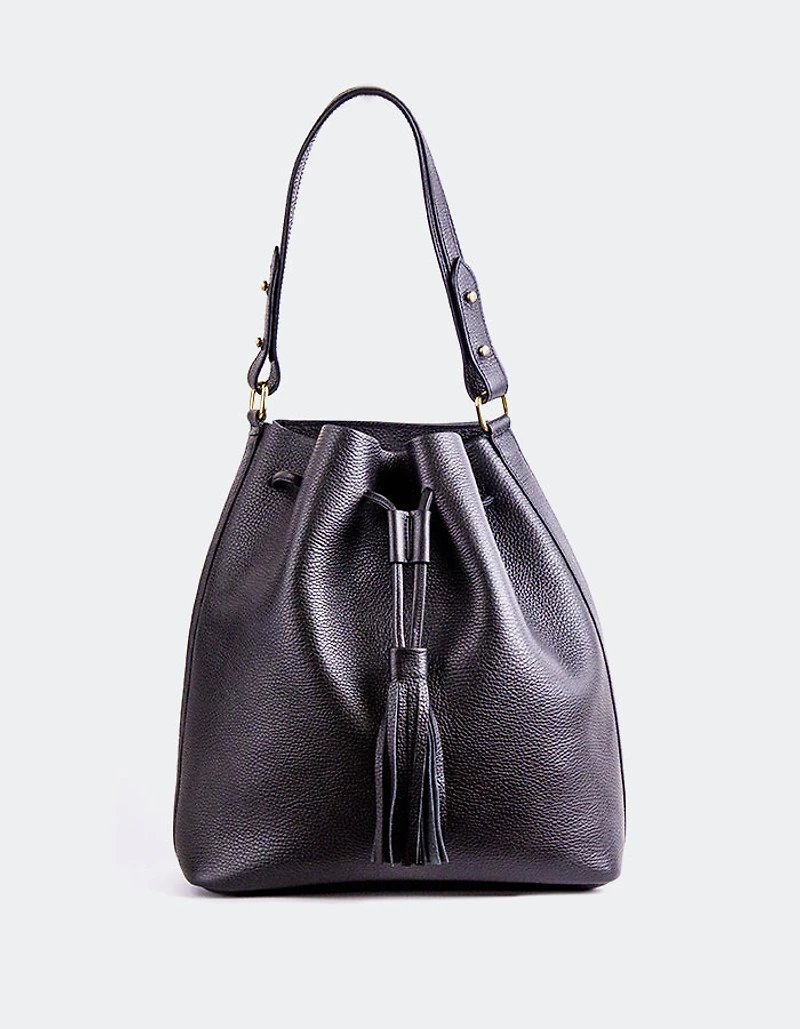 Aldie Black Leather
