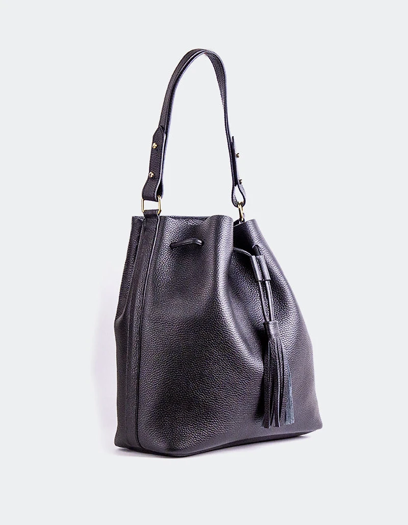 Aldie Black Leather