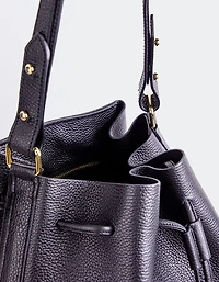 Aldie Black Leather