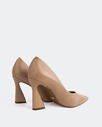 Amanda Camel Leather