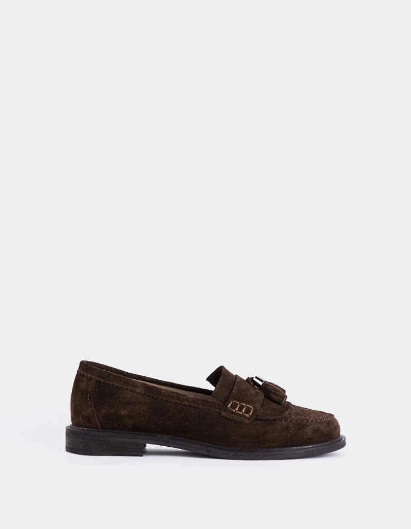 Amani Brown Suede