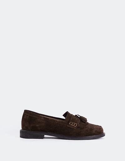 Amani Brown Suede
