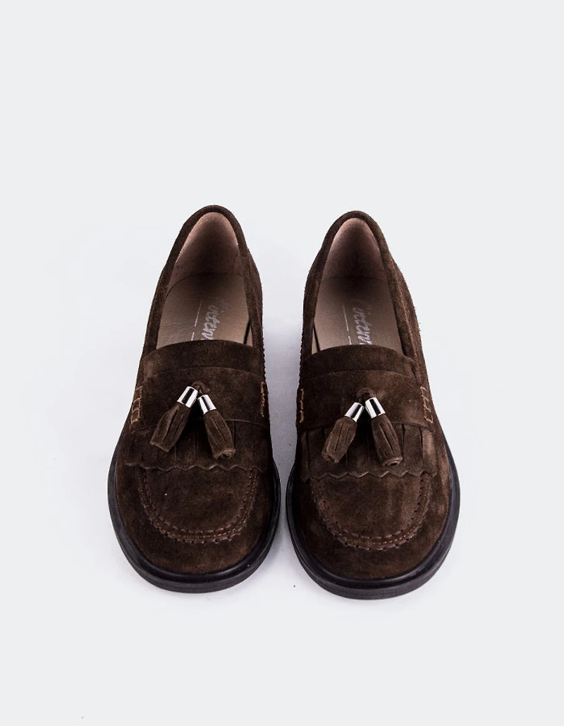Amani Brown Suede