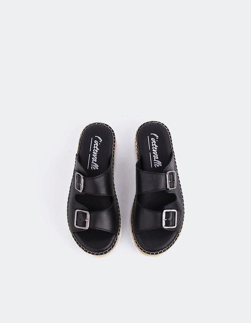 Arandel Black Leather