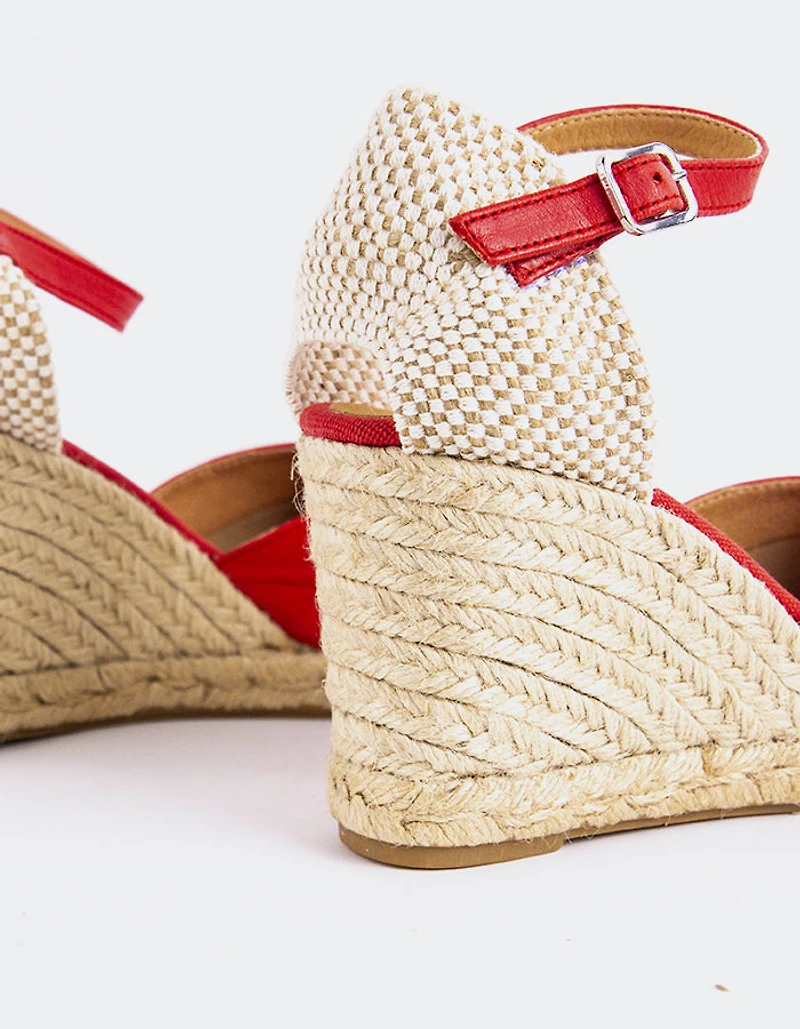Beatrice Red Leather