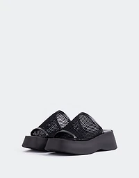 Believe Black Crochet