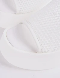 Believe White Crochet
