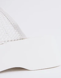 Believe White Crochet