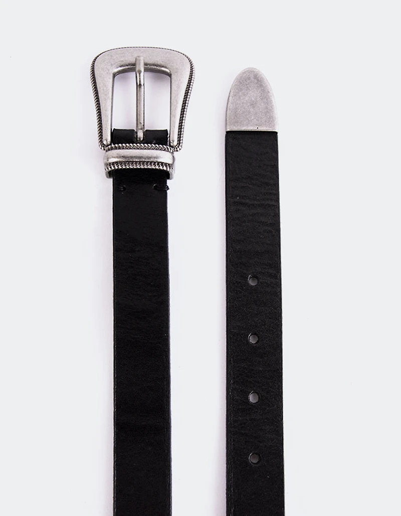 Beltrix Black Leather