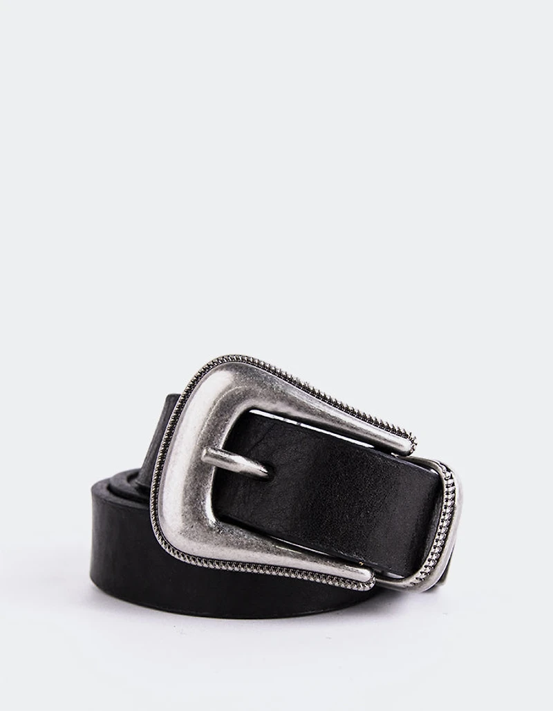 Beltrix Black Leather