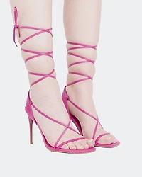 Boudoir Fucshia Leather