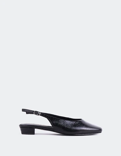 Brassia Black Leather