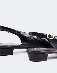Brassia Black Leather