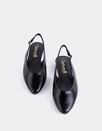 Brassia Black Leather
