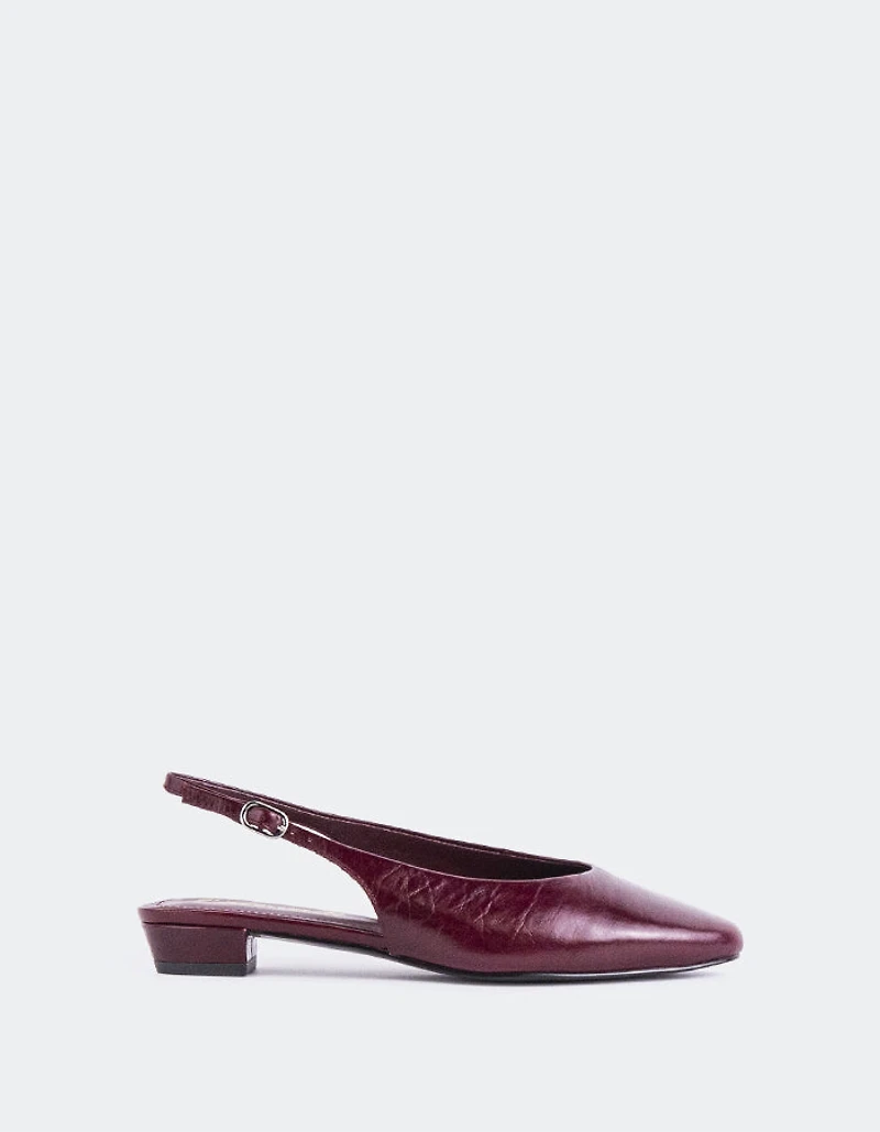 Brassia Burgundy Leather